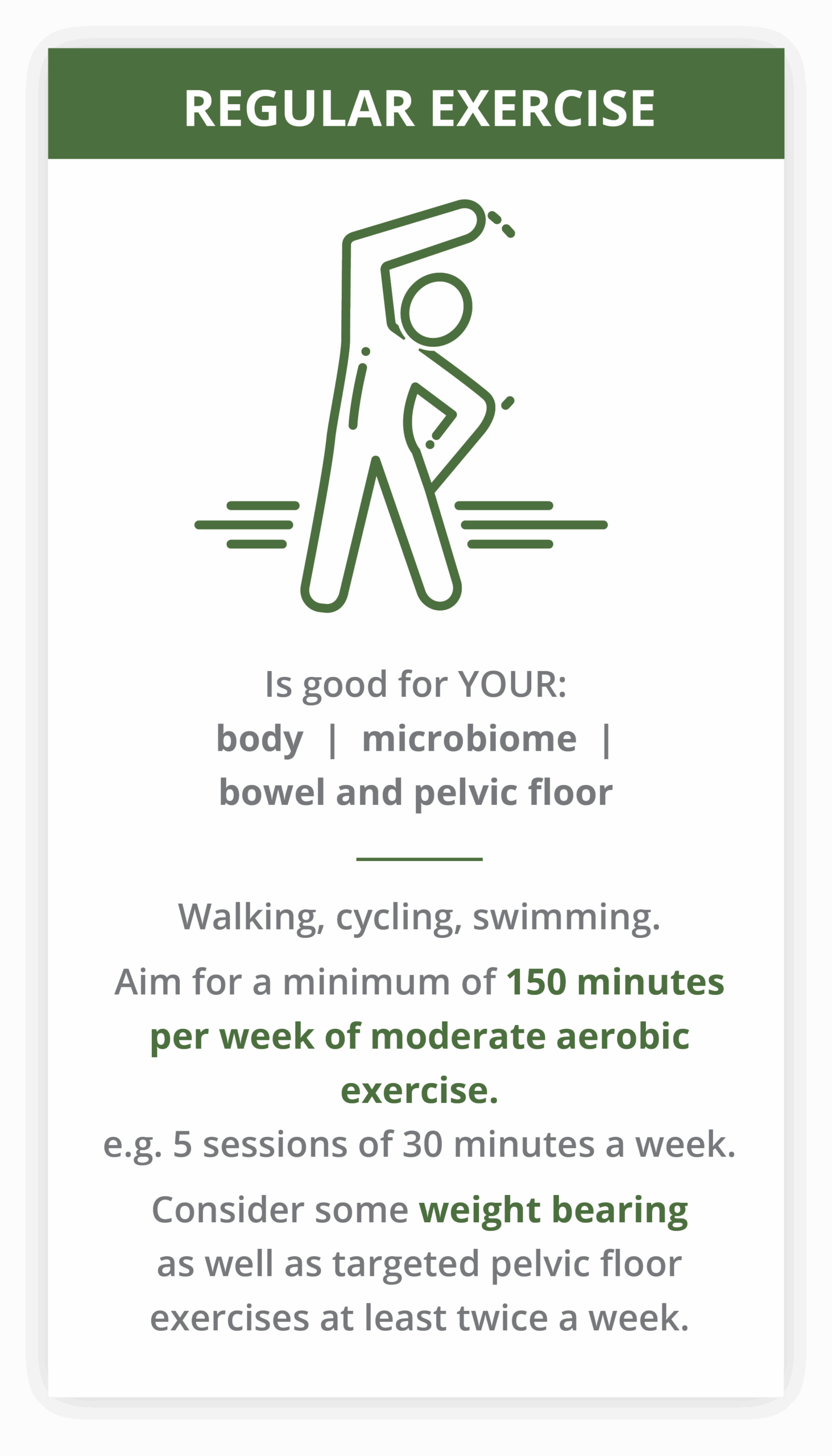 Regular Exercise